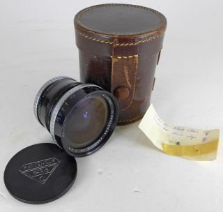 P Angenieux 28mm F3.  5 Type R11 Wide Angle Vintage Lens In M42 Screwmount Parts