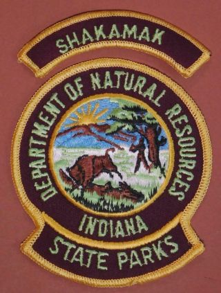 Terra Haute In Shakamak State Park Dept Natural Resources Patch Tr11