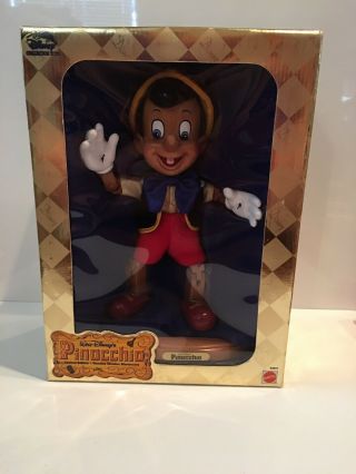 Vintage 20845 Walt Disney Pinocchio Marionette 1998 Mib Private Listing