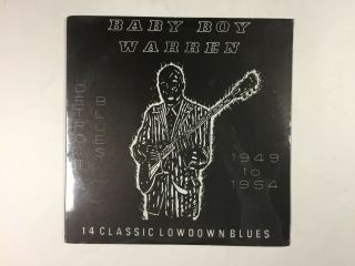 Baby Boy Warren Detroit Blues 1949 - 1954 Lp King Fish 1001 Us 1977