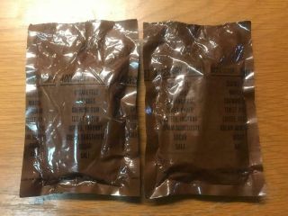 Vietnam War Era C Ration Accessory Packets With Cigarettes