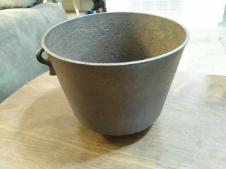 7 Cast Iron Bean Pot Peyote Drum Cauldron Bottom Gatemarked