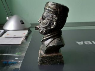 Vintage bust Draza Mihajlovic chetnik commander 2