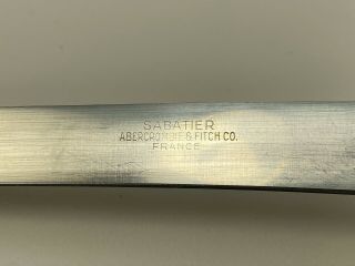 Sabatier Abercrombie And Fitch France 12 " 1237 Stainless Carving Knife