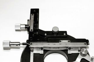 Lomo Biolam Microscope Rotating XY Stage - Mikroskop drehbar Kreuztisch 2