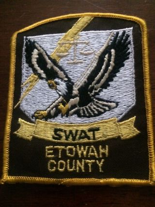 Etowah Sheriff Swat - Al Police Patch