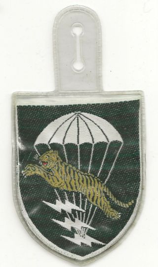 South Vietnamese Special Forces - Lldb Patch In Plastic Pocket Hanger Take A Look
