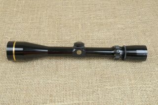 Vintage Leupold Vari - X Iii 3.  5 - 10 3.  5 - 10x40mm Gloss Rifle Scope Duplex