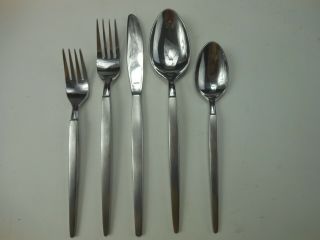 SRI Stanley Roberts ASTRO Stainless Flatware 72 Piece Service for 13 w Serving 2