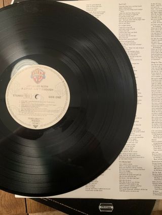 David Lee Roth A Little Ain’t Enough German Press Promo LP With Promo Letter 3