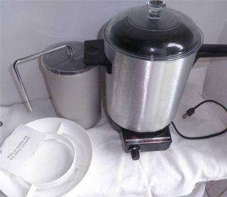 Ronson Foodmatic Stirring Cooker,  Ice Cream Maker Attachment Cook Pot