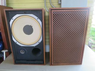Vintage Jbl Lx4 - 1 Lancer 99 Type S99 Floor Wood Speakers