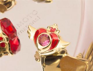Sailor Moon 20th Anniversary Pendant Charm Bead Bracelet Beads 925 Silver,  18k