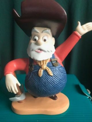 WDCC TOY STORY 2 FIGURINE STINKY PETE THE PROSPECTOR W/BOX AND 3