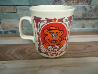 Vintage Kiln Craft The Muppet Show Coffee Mug - Fozzie Bear - 1978