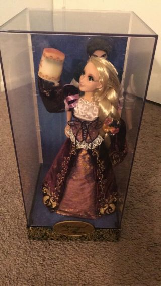 Disney Rapunzel And Flynn Fairytale Designer Doll Set/beauty & Beast