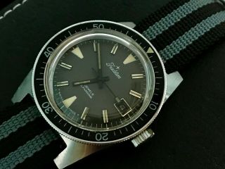 Vintage Diver Tradition Oversized Solid Steel 37mm,  Blancpain Style,  70 