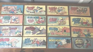 Walt Disney Small Comics Cheerios Promotion 1947