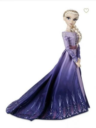 Disney Elsa Frozen 2 Collector Doll 1 Of 1000 Saks Fifth Avenue Exclusive