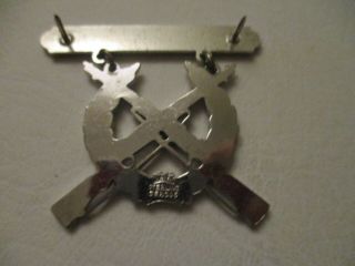 Marine Corps Sterling Silver Expert Rifle Badge