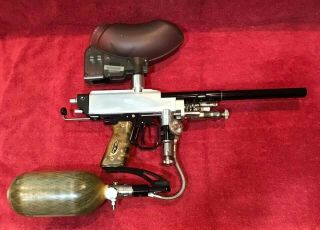 Vintage Wgp Autococker Paintball Gun Marker Customized