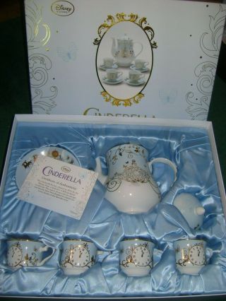 Disney Store Cinderella Tea Set Limited Edition Of 3000