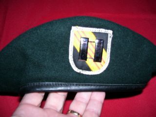Named Vietnam 5th Special Forces Group Green Beret Circa 1966
