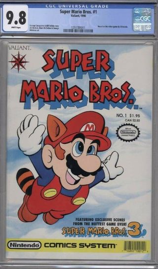 Mario Bros 1 Cgc 9.  8 Valiant