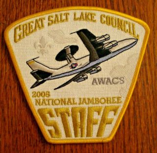 Great Salt Lake Council 2005 National Jamboree Staff Patch,  Awacs