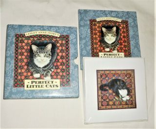 Leslie Ann Ivory Perfect Little Cats Book & Notecards In Slipcase