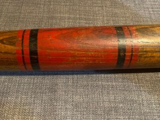 Vintage c.  1900 Reach Brand Red Band Ring Bat - Baseball Bat - 30.  75 inch 3