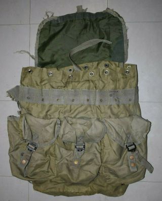 Large Alice Combat Field Pack Od Green Lc - 1 Us Military Army Surplus Usgi