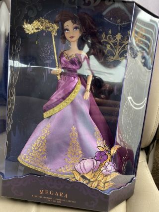 Disney Midnight Masquerade Megara Doll Designer Limited Edition 5,  200