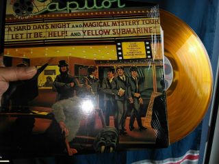 The Beatles Reel Music Limited Edition Lp Gold Vinyl