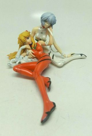 Kotobukiya Sexy Evangelion Rei And Asuka Plug Suit Ver.  1/8 Scale Pvc Figures