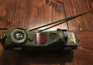 Vietnam War Era U.  S.  Army Radio Receiver Transmitter,  Rt - 196 / Prc - 6 No Battery