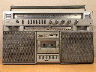 Vintage Realistic Scr - 8 Boombox Radio Cassette Recorder (100)