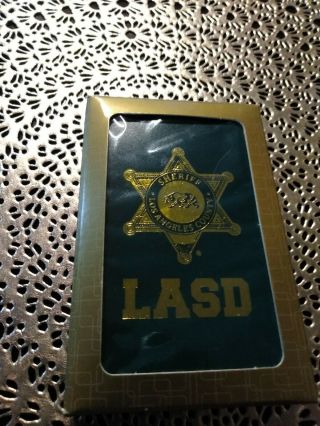 Los Angeles County Sheriff Playing Cards
