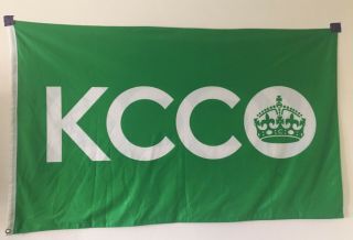 The Chive Authentic Keep Calm And Chive On (kcco) Big Flag 37 " X 61 " C1