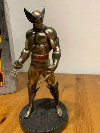 Wolverine Faux Bronze Statue Bowen Designs Marvel Comics 159/300