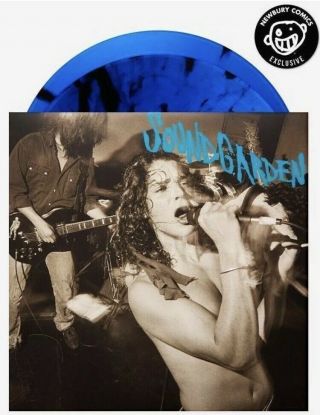 Soundgarden - Screaming Life/fopp 2lp Blue Black Vinyl Newbury Chris Cornell Oop