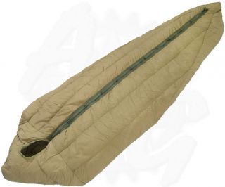 La Crosse M1949 Arctic Sleeping Bag 100 Feather Filled Large Unable To Zip Up