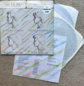 Skids - The Absolute Game Vinyl Album (incl: Album Strength Through Joy)