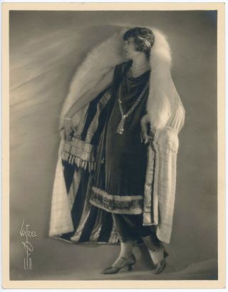 Hollywood Fashion Guru Peggy Hamilton 1920s Witzel Flapper Photograph