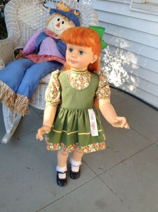 Adorable Vintage Carrot Top Patti Playpal Doll By Ashton Drake 36 "