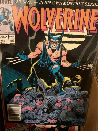 Wolverine 1 8 10 80 88 100 142 (marvel 1988) 1 - 189 Missing A Few Books