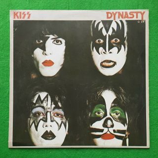 Kiss - Dynasty,  Unique Korea Vinyl Lp 9 Tracks Ex - / Ex - (ex - Toex)