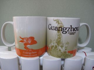 China Starbucks Coffee 16oz Global Icon City Mug Guangzhou