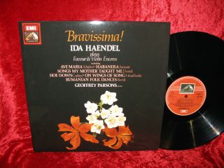 1980 Uk Nm Asd 3785 Stereo Reissue Ida Haendel Bravissima See Photos