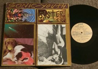 Sonic Youth The Sonic - Youth Sister Lp 1st Us Press 1987 Sst Records Sst - 134,  Vg,